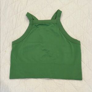 Athleta Cropped Ribbed Tank Top